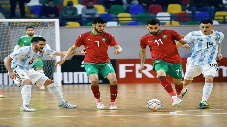 المنتخب المغربي لكرة القدم داخل القاعة يسحق الأرجنتين بسبعة أهداف نظيفة