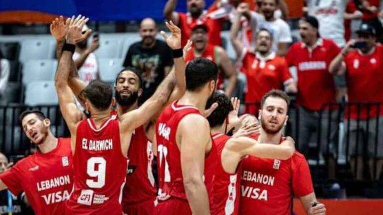 تصنيف الفيبا: لبنان الأول عربياً ويتقدم 16 مركزاً على مستوى العالم