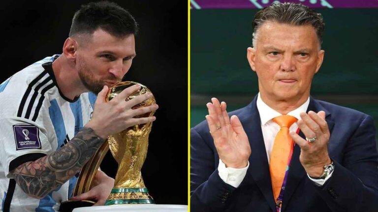 فان غال يشكّك في نزاهة الأرجنتين بتحقيق لقب كأس العالم 2022