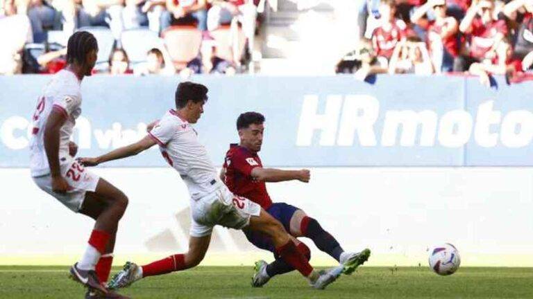 الدوري الاسباني: اشبيلية يواصل نتائجه السلبية بتعادل مع اوساسونا