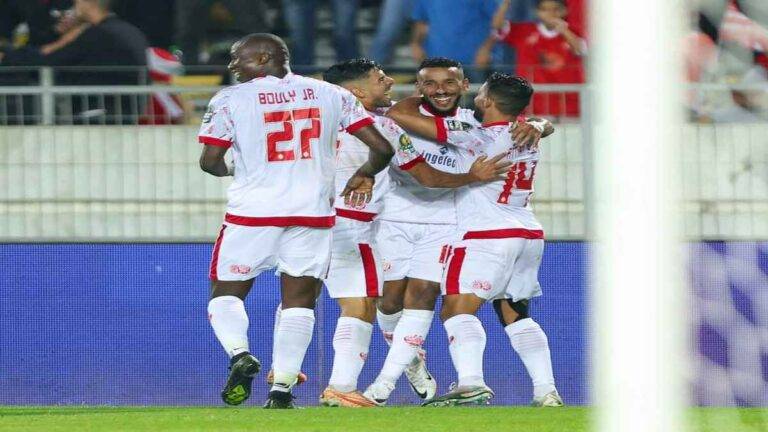 الوداد الرياضي يتأهل إلى دور المجموعات بفوز ثلاثي على حافيا كوناكري