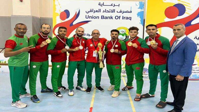 المنتخب المغربي للكيك بوكسينغ ينتزع ثلاث ميداليات ذهبية وأربع ميداليات فضية بالعراق