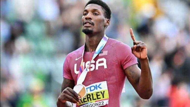 العداء الأميركي كيرلي يغير مدربه قبل أولمبياد باريس 2024