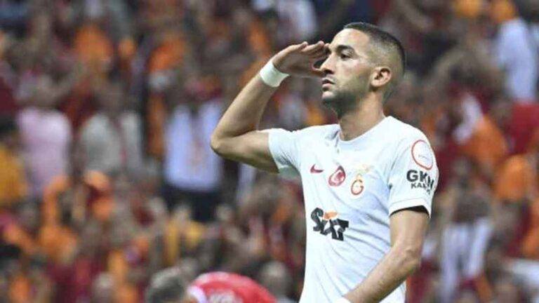 بداية مميزة للاعب زياش مع غلطة سراي