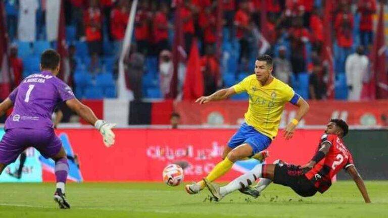 الدوري السعودي: ثلاثية للنصر وفوز للاهلي على التعاون