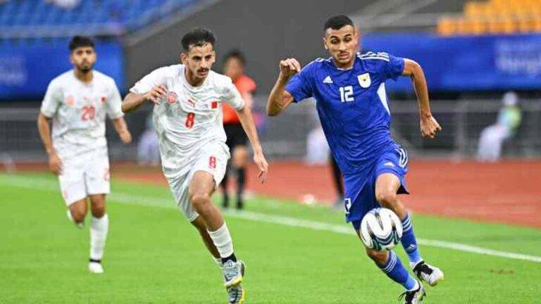 دورة الالعاب الآسيوية – كرة قدم: تعادل الكويت والبحرين وفوز الهند على بنغلادش