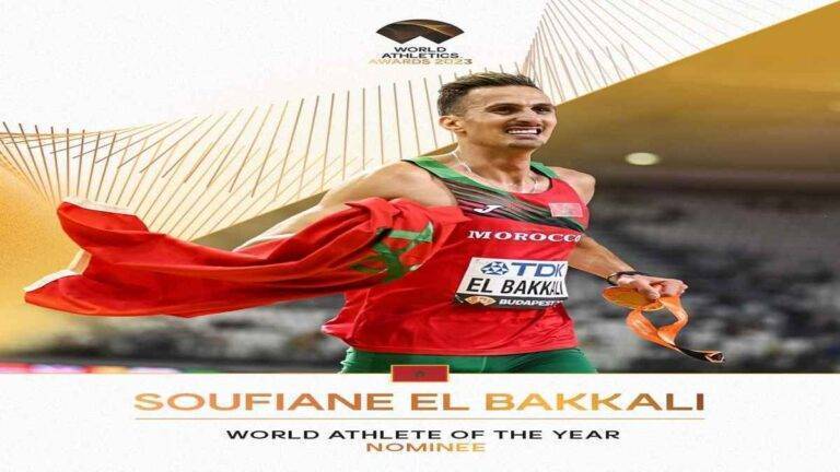 سفيان البقالي ضمن قائمة المرشحين لأفضل رياضي ألعاب القوى في العالم