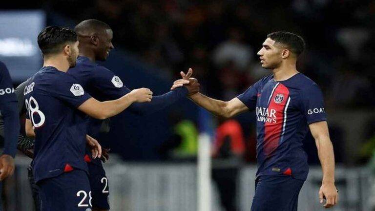 بينهم حكيمي.. الإتحاد الفرنسي يوقف أربعة لاعبين بسبب كلاسيكو فرنسا