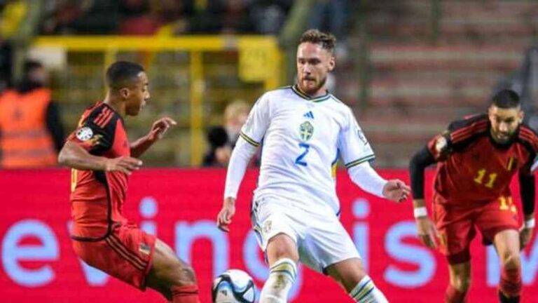 بيان رسمي من الاتحاد الأوروبي بشان مباراة السويد وبلجيكا