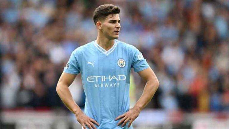 برشلونة يخطط لضم الفاريز من مانشستر سيتي