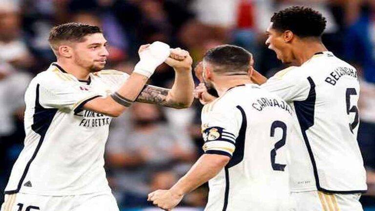 مودريتش يزين تشكيلة الريال ضد اوساسونا وتشاوميني كقلب دفاع
