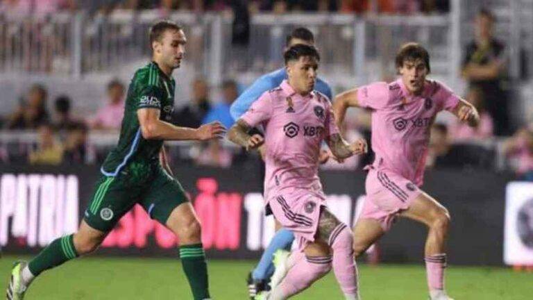 انتر ميامي يتعثر مجددا في الدوري الاميركي بغياب ميسي