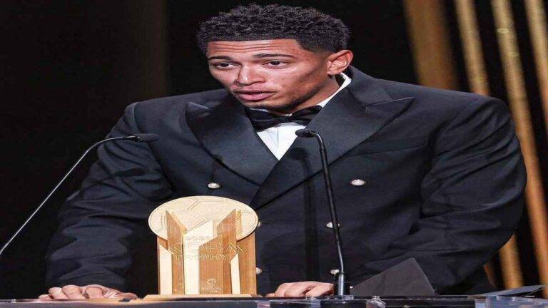 اول تصريح من بيلينغهام بعد جائزة افضل لاعب شاب