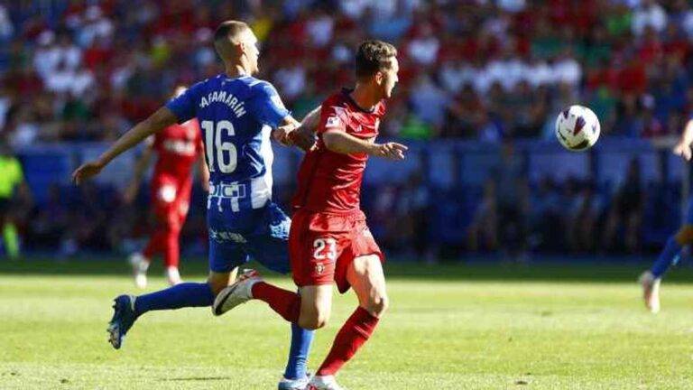 الدوري الاسباني: اوساسونا يتغلب على الافيس بهدفين نظيفين