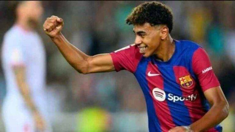 لامين يامال يحقق رقما قياسيا جديدا