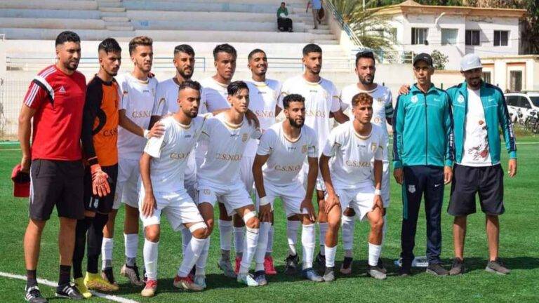 النادي الرياضي النواصر أولاد صالح ينتصر على فريق الرجاء الجديدي