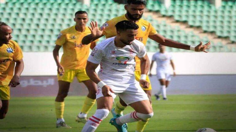 تعادل حسنية أكادير بهدفين لمثلهما مع نهضة الزمامرة