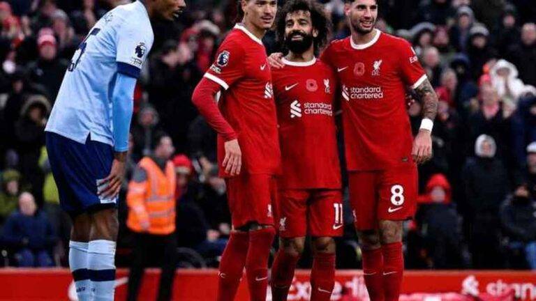 الدوري الانكليزي: صلاح يقود ليفربول لفوز مقنع امام برينتفورد وفوز وست هام واستون فيلا