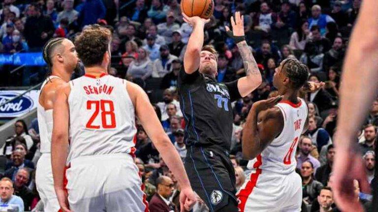 NBA: دونسيتش يسجل 41 ليفوز مافريكس على روكتس