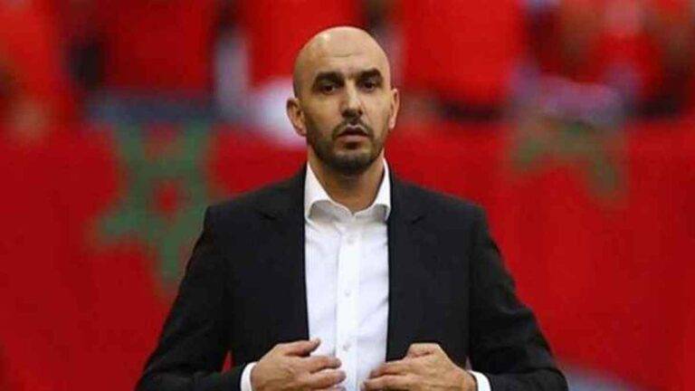 الركراكي: مباراتنا امام تنزانيا لن تكون سهلة