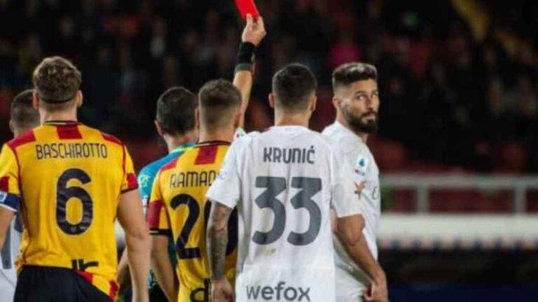 الكشف عن عقوبة جيرو في الدوري الايطالي