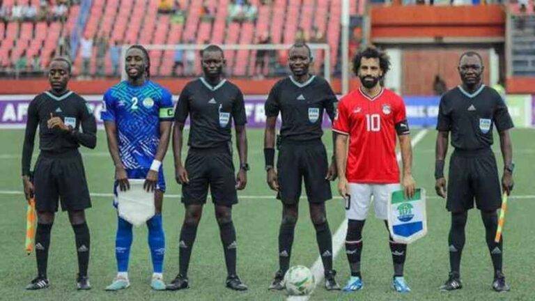 الاتحاد السيراليوني لن يقدم شكوى ضد حكم مباراة مصر