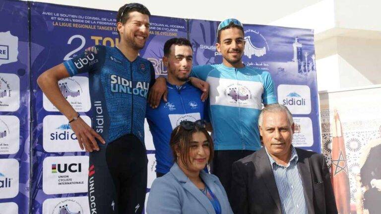 أسامة خافي يتوج بلقب الدورة الثانية من طواف جهة طنجة- تطوان- الحسيمة