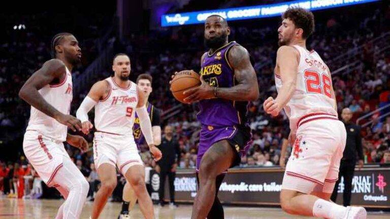 NBA: سقوط قاسي للوس انجلوس ليكرز امام هيوستن روكتس