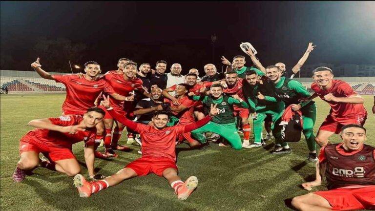 مولودية وجدة يفوز على حسنية أكادير بهدف نظيف