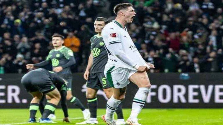 الدوري الالماني: مونشنغلادباخ يقسوعلى فولفسبورغ برباعية بيضاء