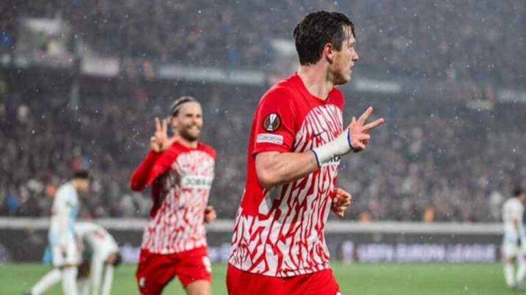 الدوري الاوروبي: فرايبورغ يكتسح اولمبياكوس بخماسية، فوز برايتون ووست هام وتعادل اتالانتا وسبورتينغ