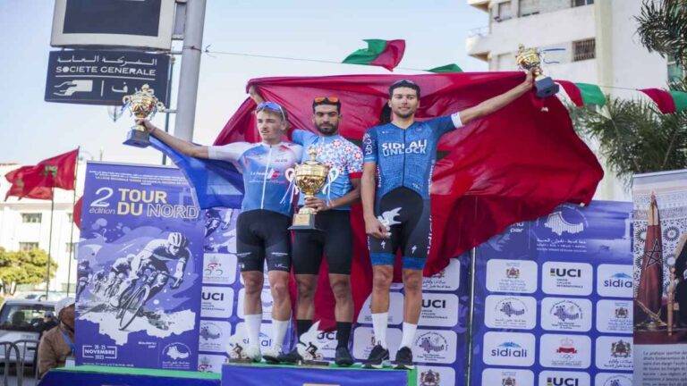 الدورة الثانية من طواف الشمال : عزيز الشقري بطل المرحلة الرابعة(وزان- تطوان)