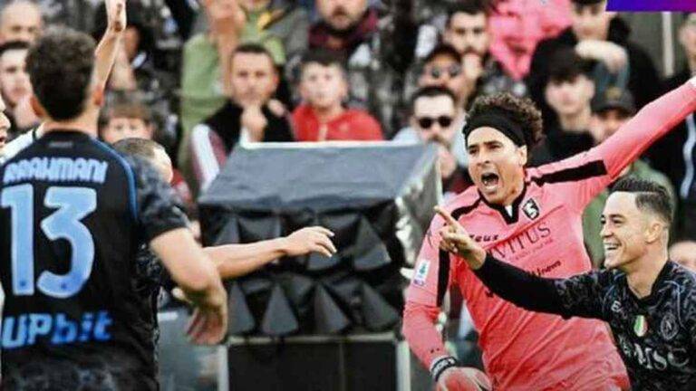 الدوري الايطالي: نابولي يتفوّق على سالرنيتانا بثنائيّة