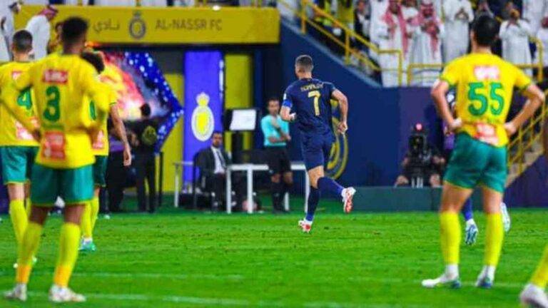 دوري روشن السعودي: النصر يتخطى الخليج بثنائية نظيفة