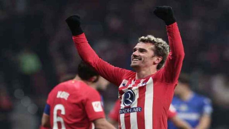 غريزمان يصبح الهداف التاريخي لأتلتيكو مدريد