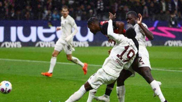 الدوري الالماني: فرانكفورت يلقن بايرن ميونيخ درساً قاسياً