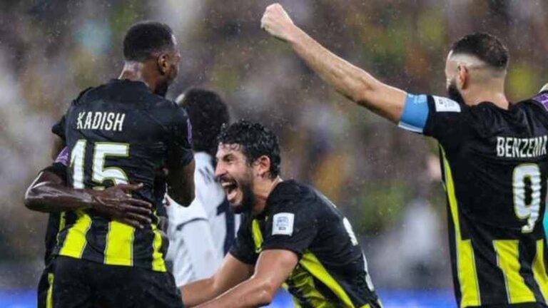 ابرز ردود فعل لاعبي الاتحاد بعد الفوز على أوكلاند سيتي