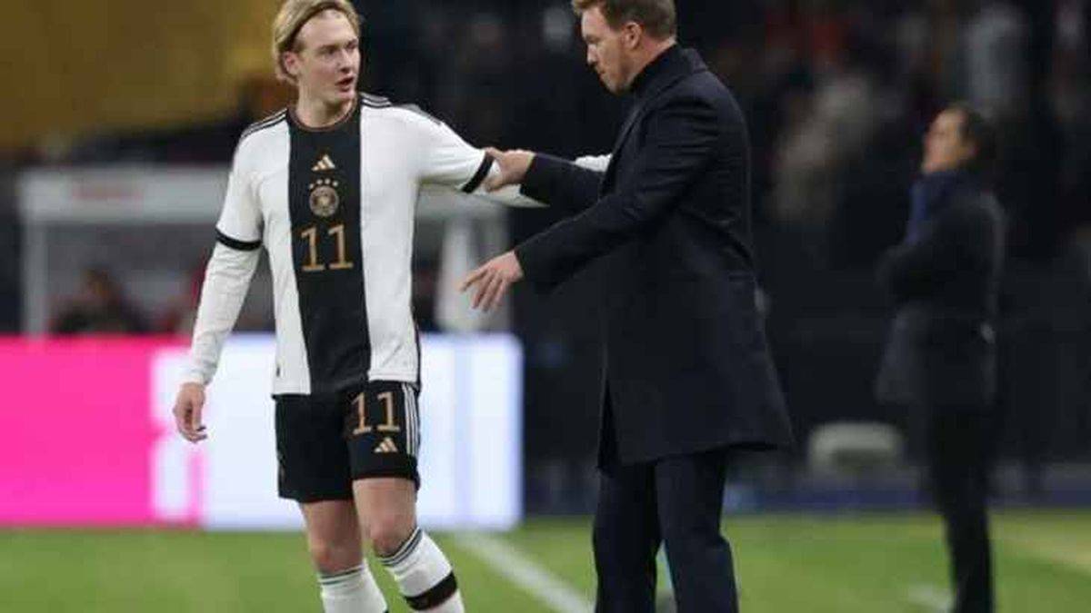 جوليان ناغلسمان يستبعد جوليان براندت من قائمة المانشافت ليورو 2024