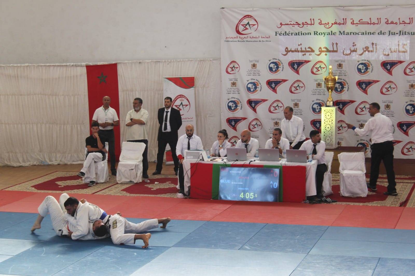 عصبة جهة الدار البيضاء سطات تُتوَّج بلقب كأس العرش للجوجيتسو للموسم الثالث على التوالي