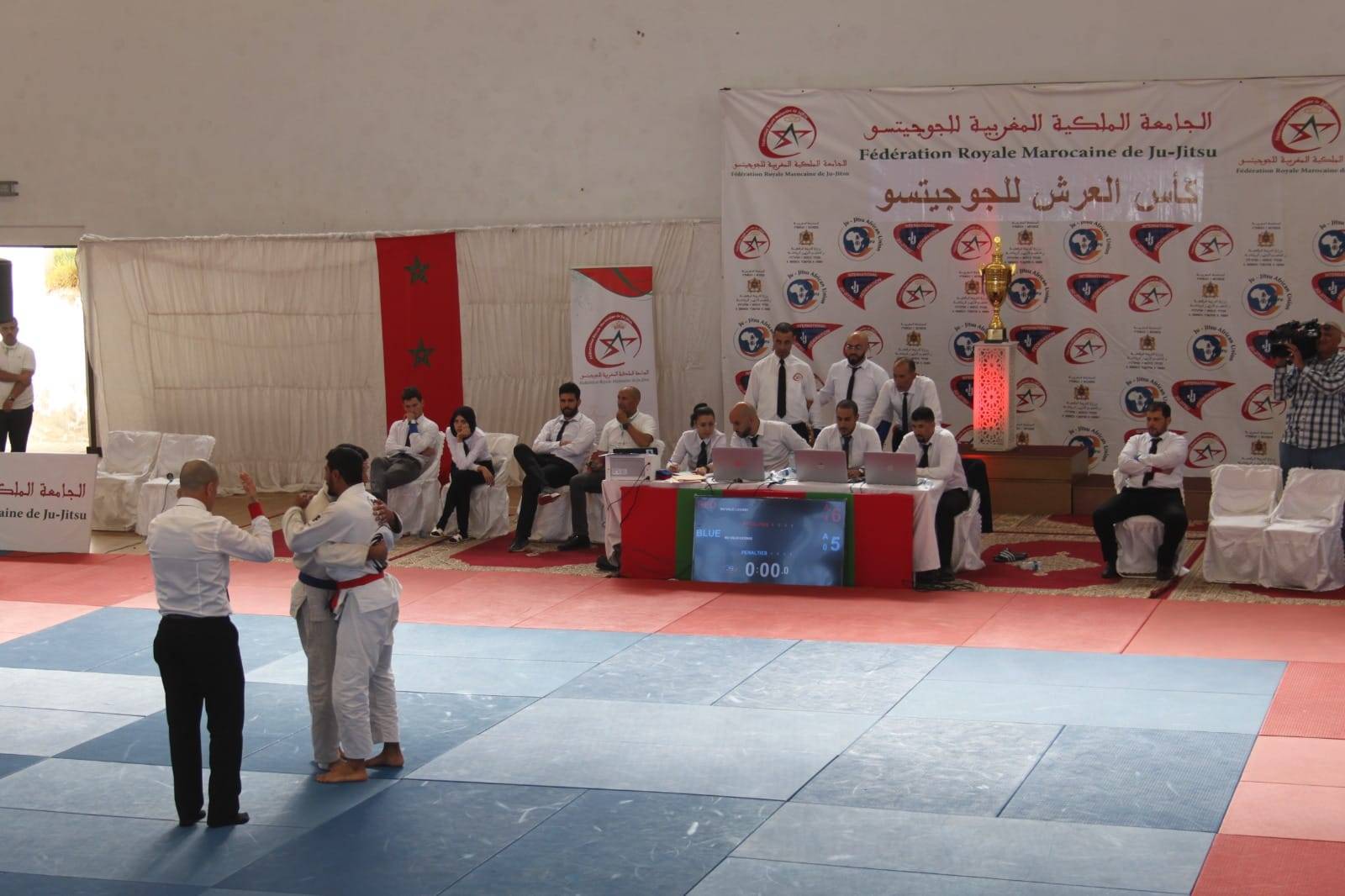 عصبة جهة الدار البيضاء سطات تُتوَّج بلقب كأس العرش للجوجيتسو للموسم الثالث على التوالي