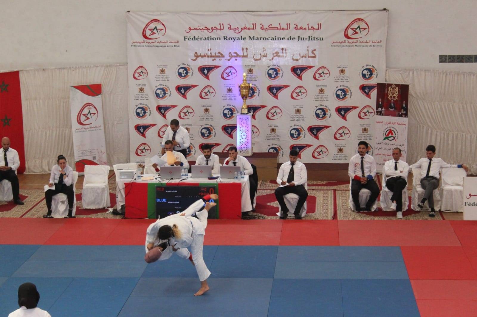 عصبة جهة الدار البيضاء سطات تُتوَّج بلقب كأس العرش للجوجيتسو للموسم الثالث على التوالي