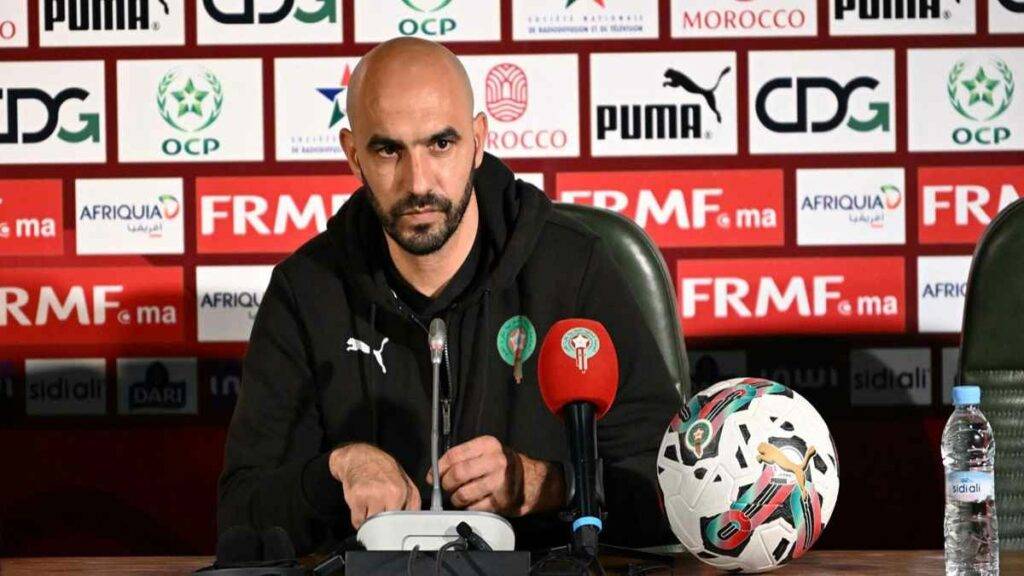 الركراكي المنتخب المغربي