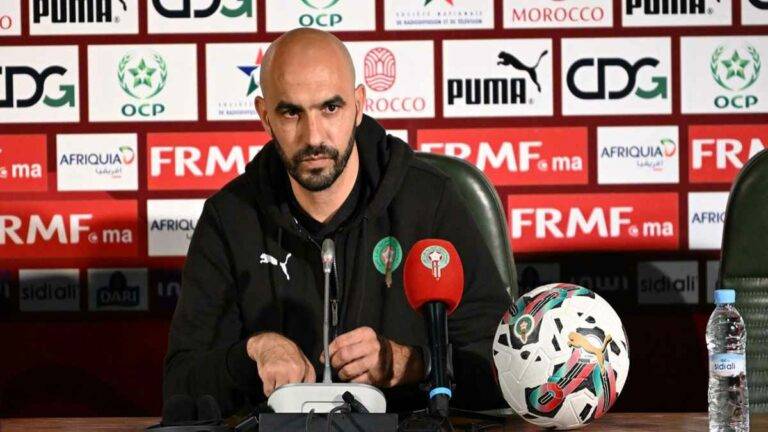 الركراكي المنتخب المغربي