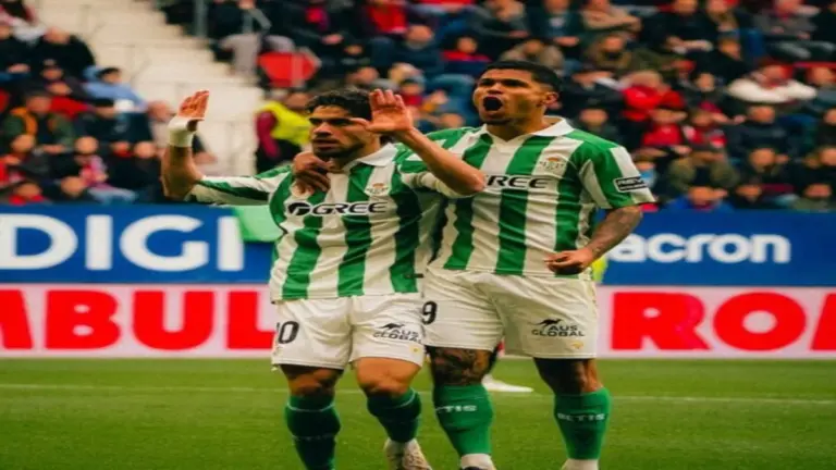 تعادل مثير بين أوساسونا وريال بيتيس في الجولة 31 من الدوري الإسباني