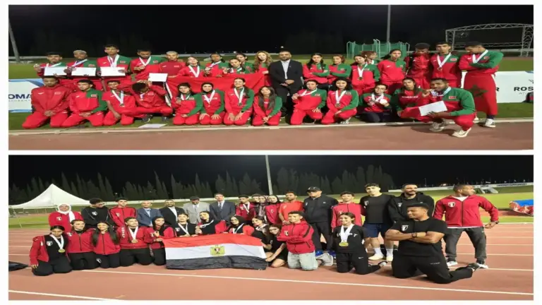 المغرب يتربع على عرش العرب في البطولة العربية لألعاب القوى للشباب