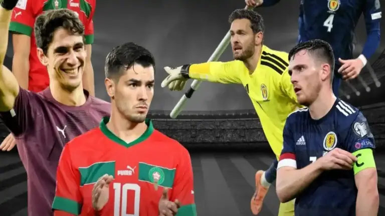 المغرب ضد اسكتلندا