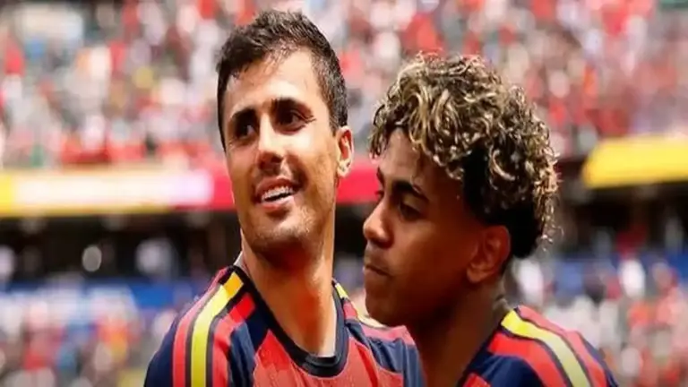 يامال يتدخل لدعم مفاوضات برشلونة مع رودري