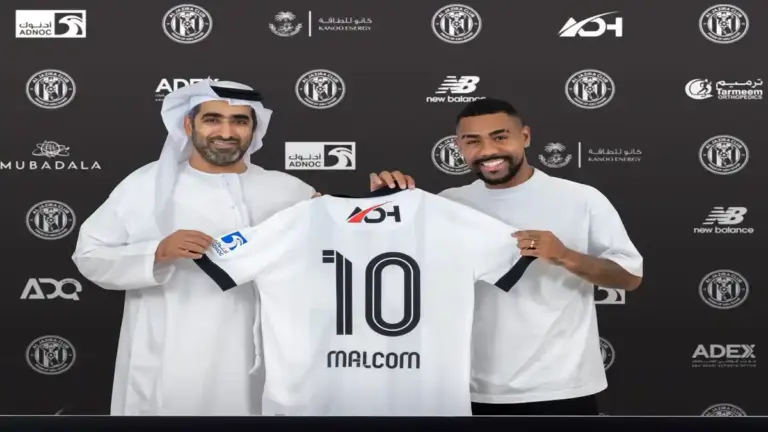 الجزيرة الإماراتي يعلن التعاقد مع البرازيلي مالكوم